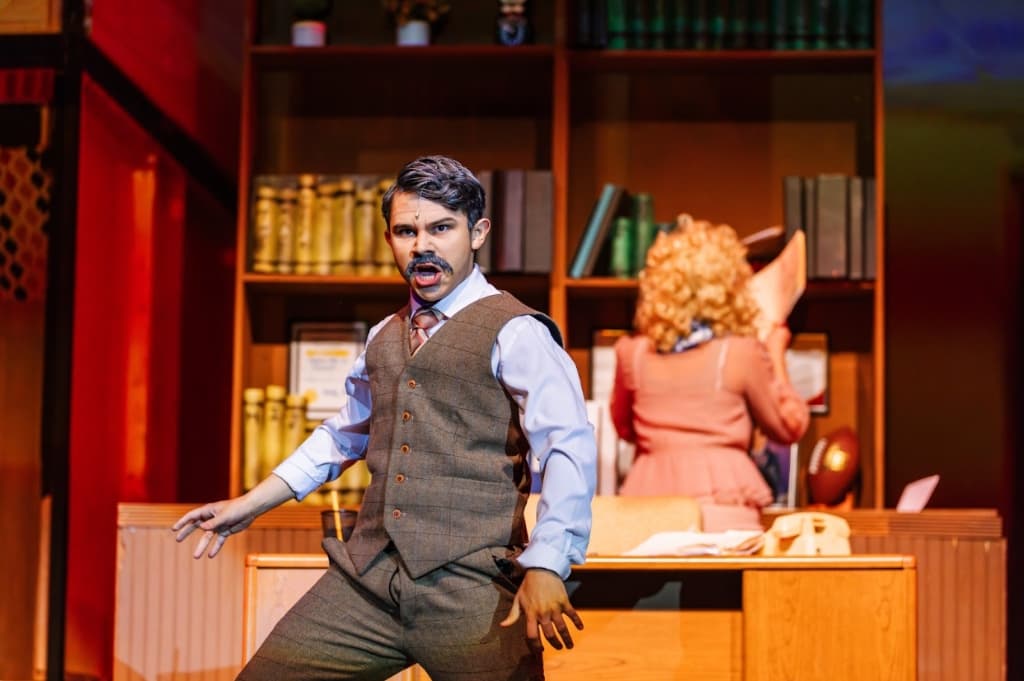 Performing arts stage scene